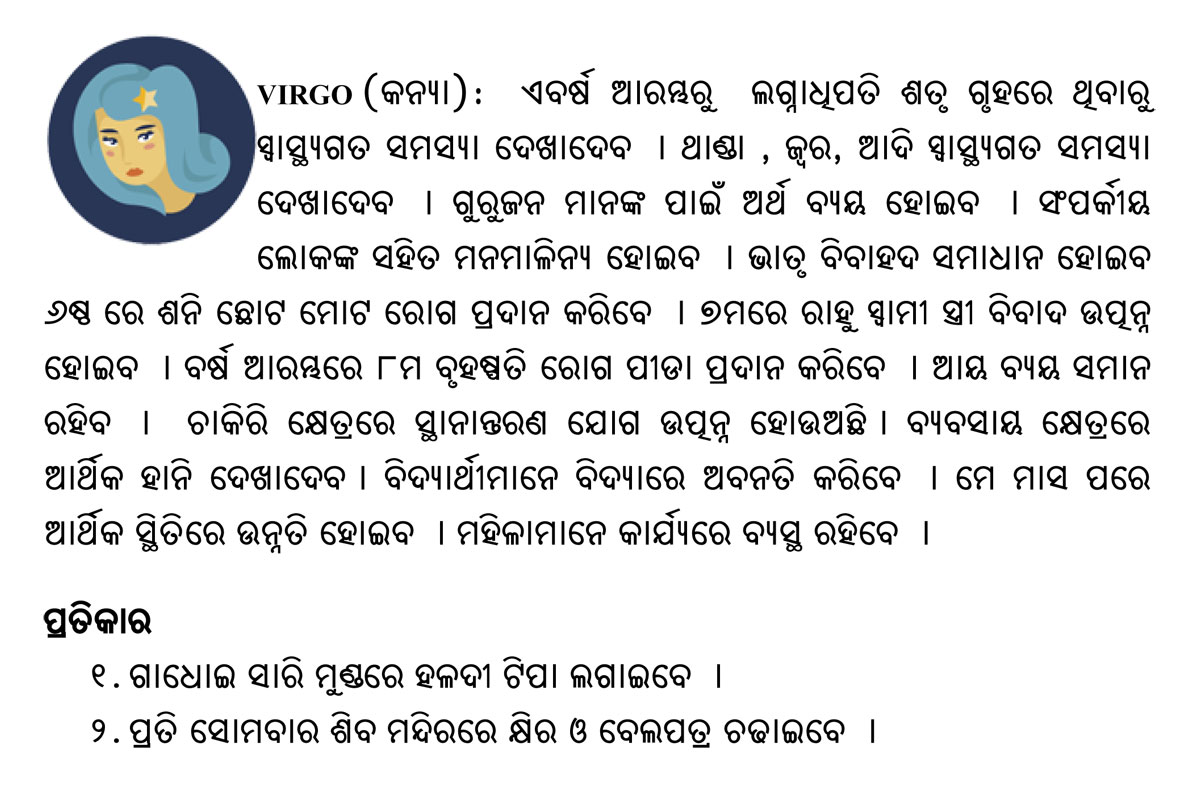 ODIA Yearly Forecast 2024 - VIRGO (KANYA)